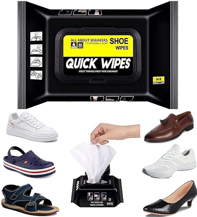 Free Size Shoe Tissue- Disposable 12 Pieces/Pack Shoe Sneaker Wipes Cleaner(Pack of 1) Roposo Clout