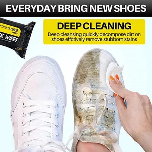 12 Pieces Instant Shoe Cleaning Wipes Poshure®