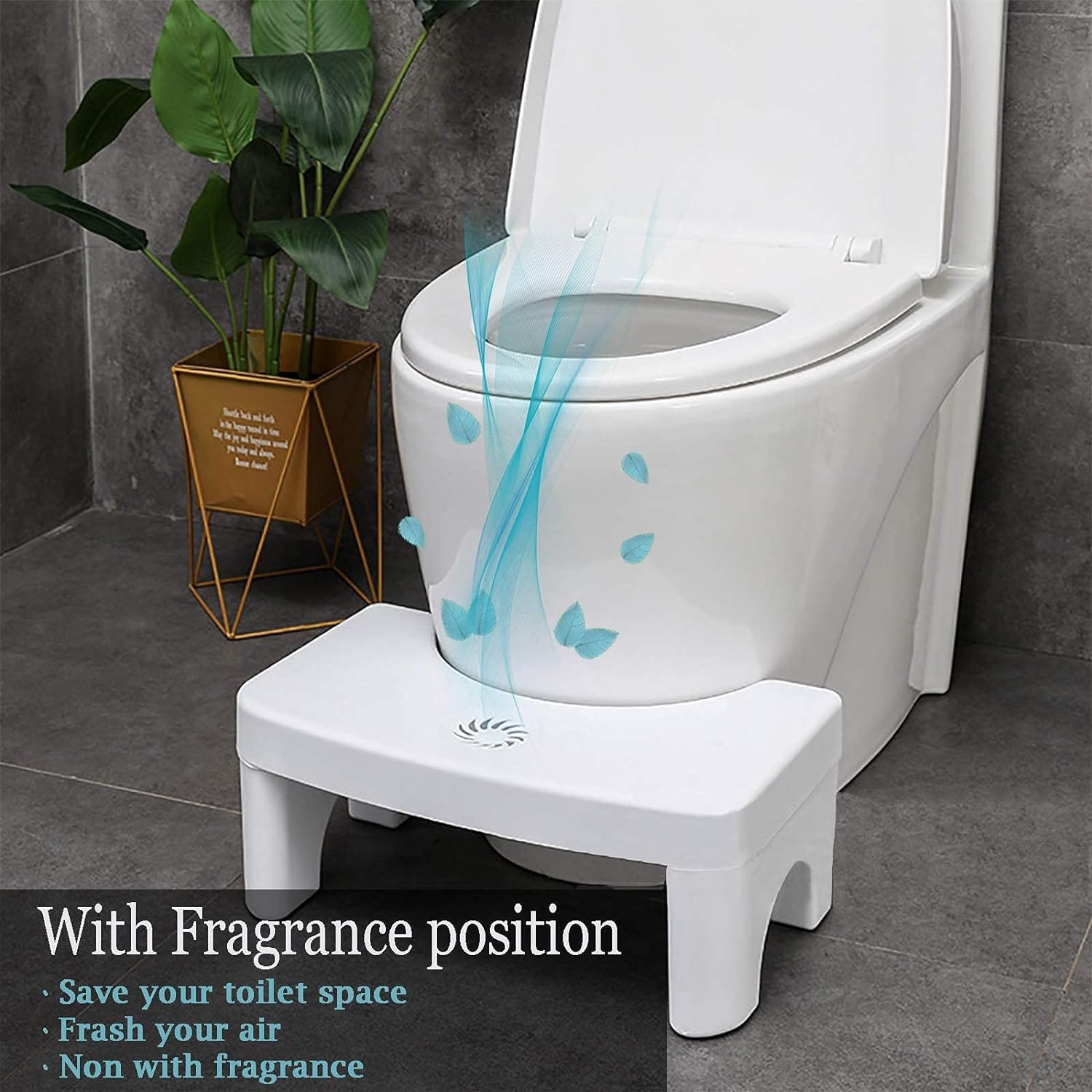 Accessories Of Bathroom Toilet Seat Western Plastic Bathroom Stool  - Relezy™️ Relezy™️ Poshure®