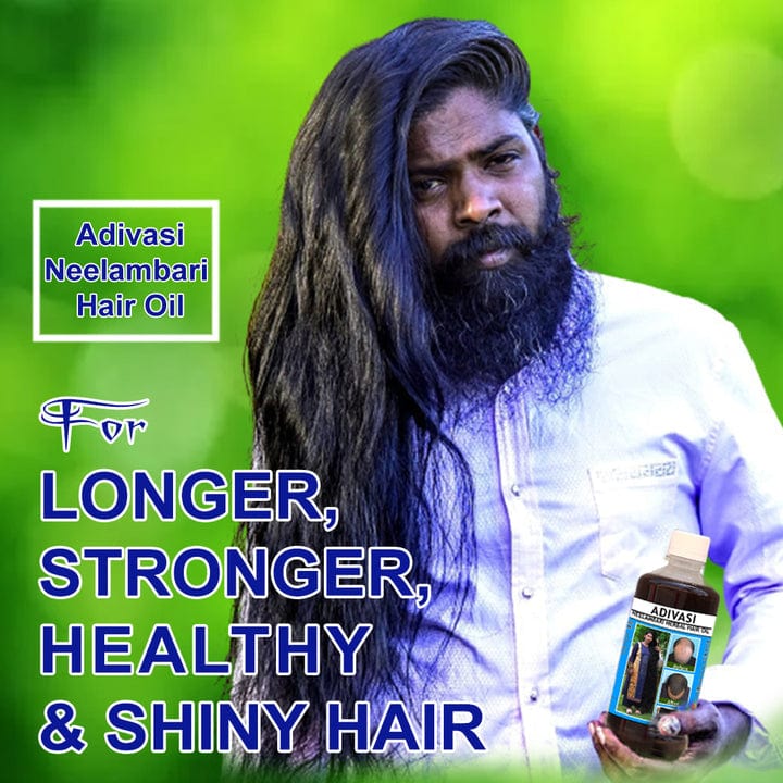 Adivasi Herbal Hair Oil (Buy 1 Get 1 Free)(Pack of 2) Poshure®