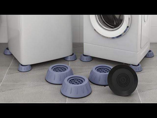 Anti Vibration Pads for Washing Machine Rubber Pads  - Stablezy™ Free Size Stablezy™ (Pack of 4) Poshure®