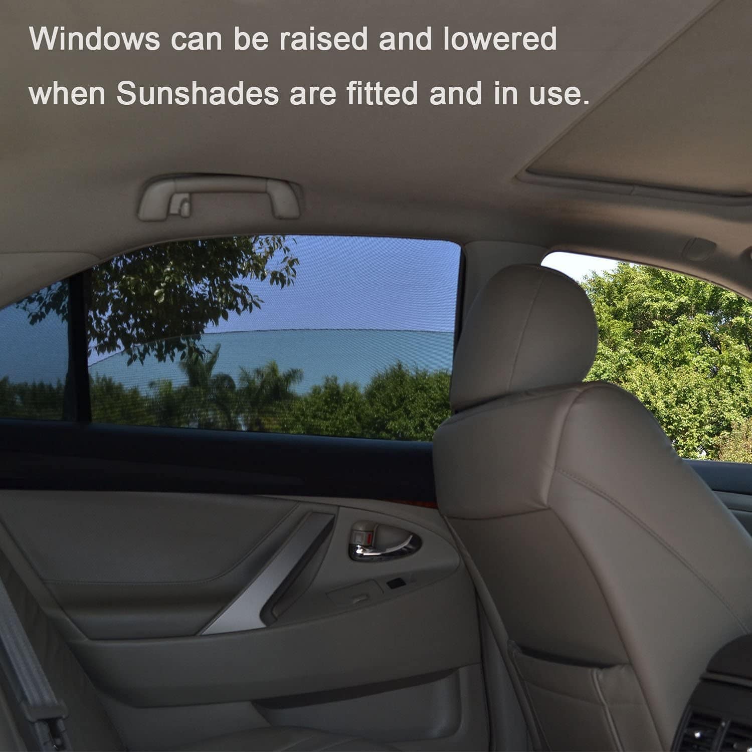 Car Window Sun Shade Curtains Car Sun Visors Protector - Shadex™️ (Pack of 4) ShaDex™️ (Pack of 4) Poshure®