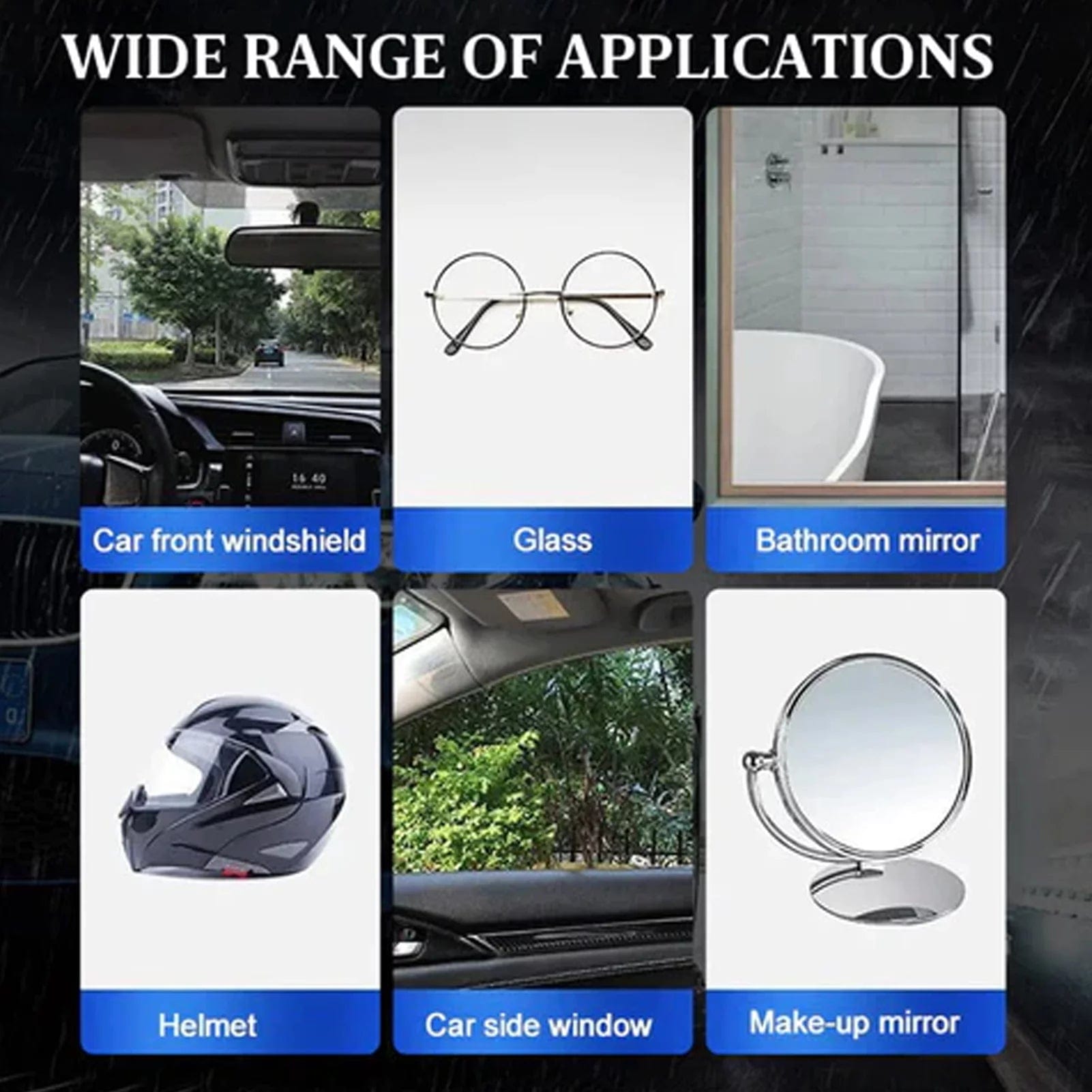 Cleaners Car Windshield Mirror Coating Cleaner Anti Fog Spray - Foggone™️ Car Glass Anti-fog Rainproof Agent Poshure®