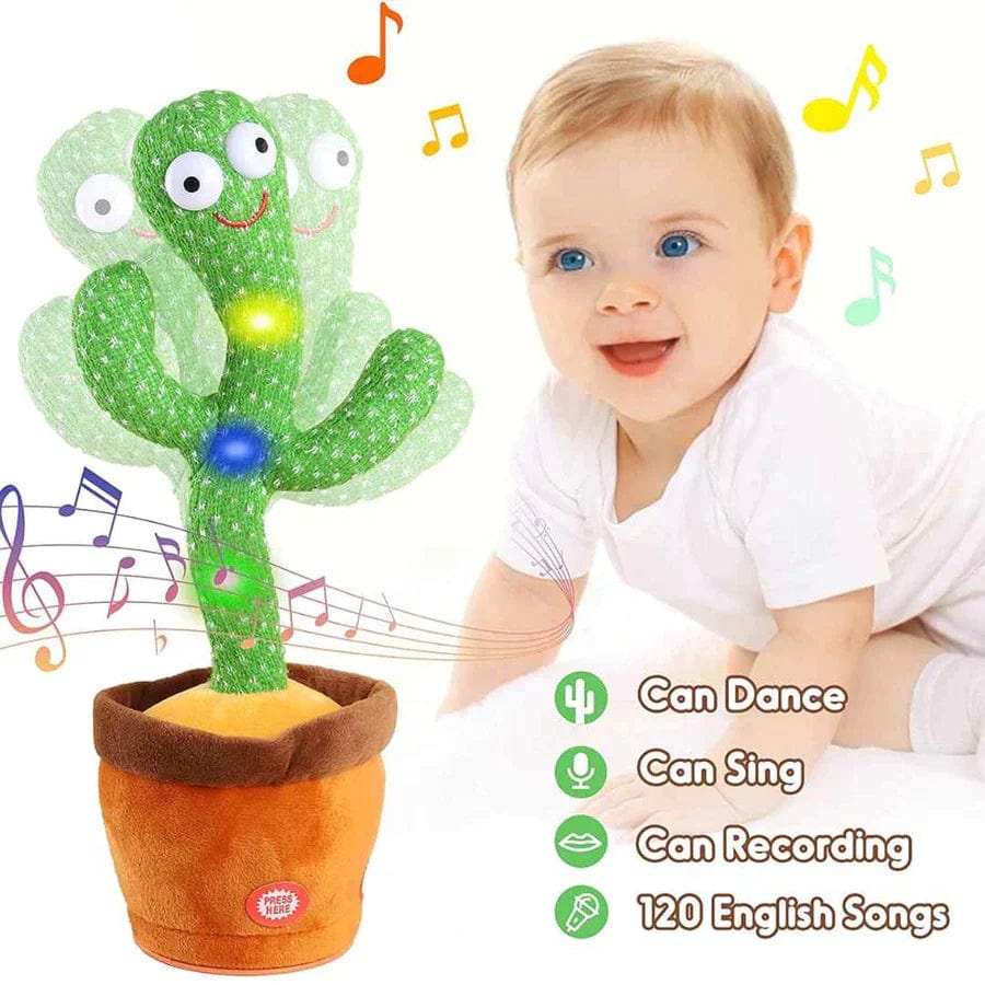 Dancing Talking Cactus Toy Mimicking Singing Push Toy - Mimictus™️ Mimictus™️ Poshure®