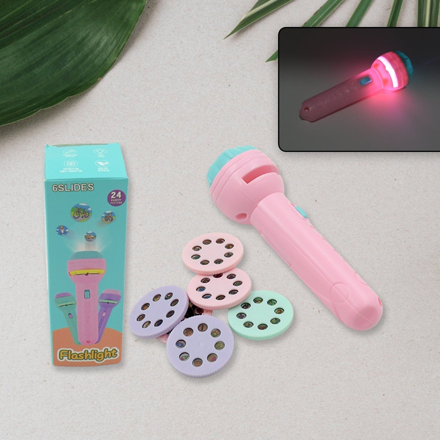 Free Size Slide Flashlight Torch Education Learning�Kids Toy Roposo Clout