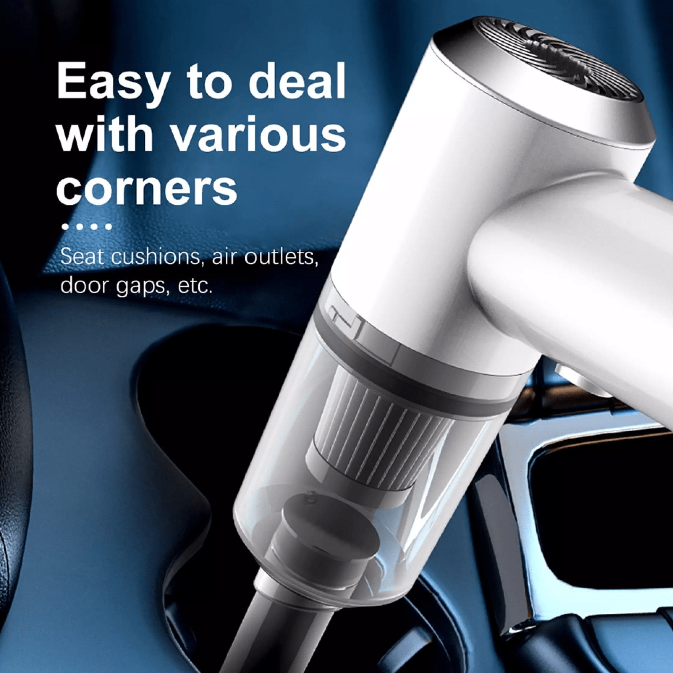 Handheld Vacuum Cleaner for Home and Car Cordless Portable -  Vacuumly™ Vacuumly™ Poshure®