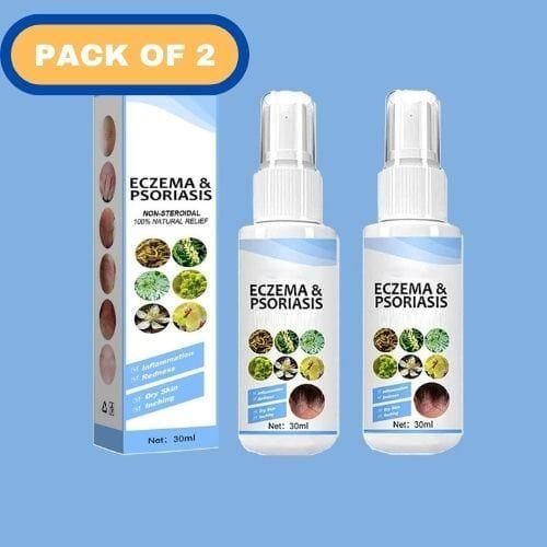 Herbal Psoriasis Relief Spray (Pack Of 2) Poshure®