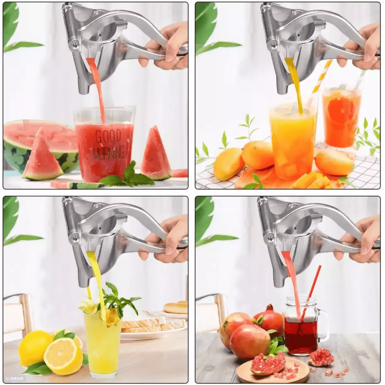Lemon Mausami Hand Press Juicer Manual Fruit Squeezer - Juicia™ Juicia™ Poshure®