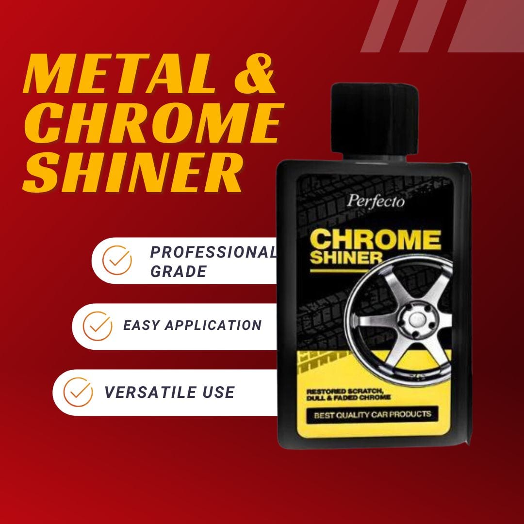 Metal & Chrome Shiner (Pack of 1) Roposo Clout
