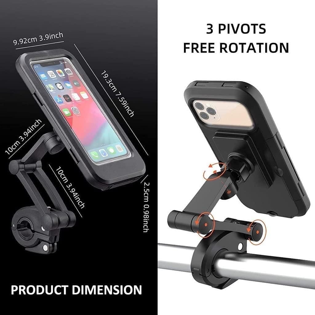 Mobile Holder For Bike Phone Holder On Bike Bicycle Mobile Holder - Ridevize™️ Ridevize™️ Poshure®