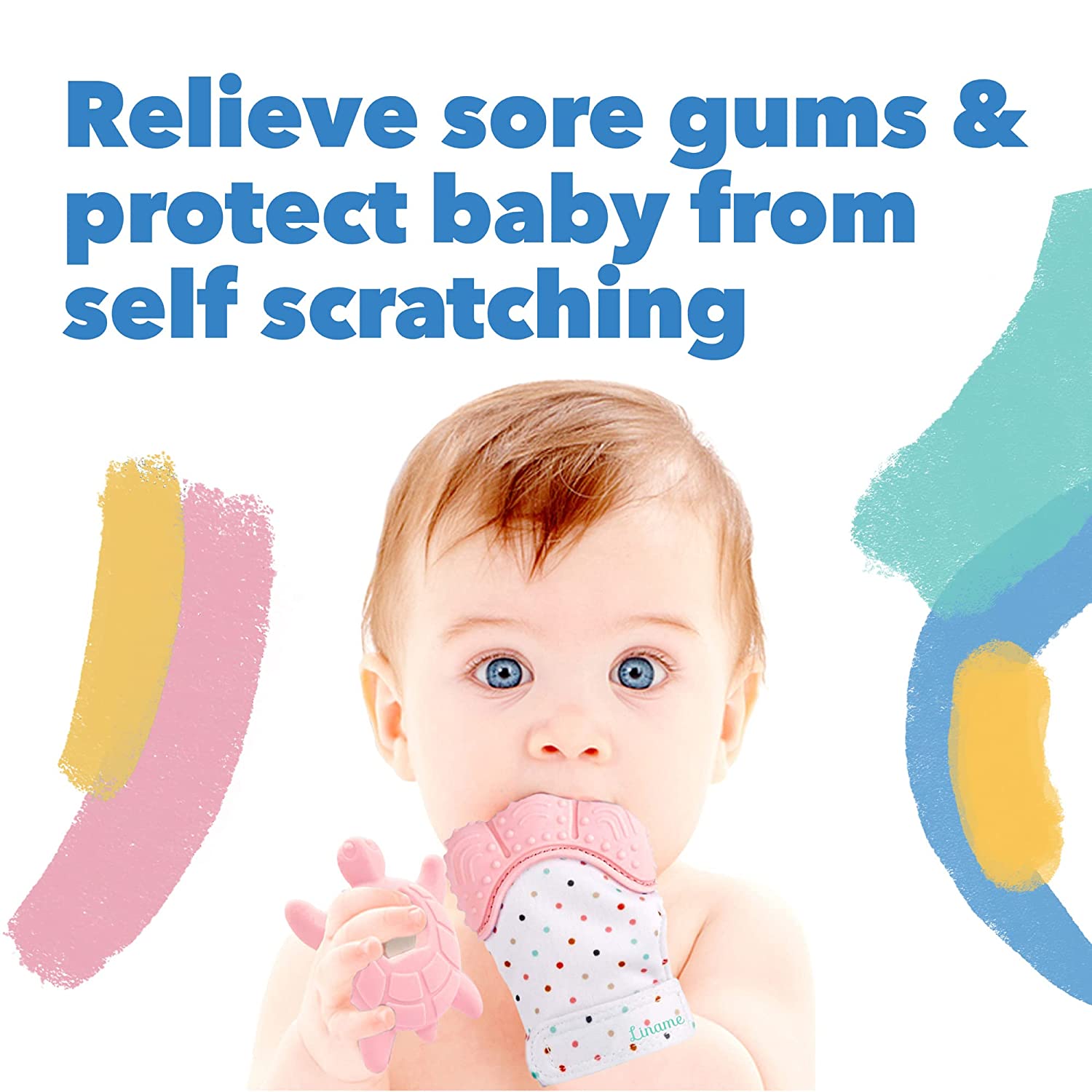 Molar Teething Toys for Infants Teether Pain Silicone Toy - Kiddypaw™ Kiddypaw™ Poshure®