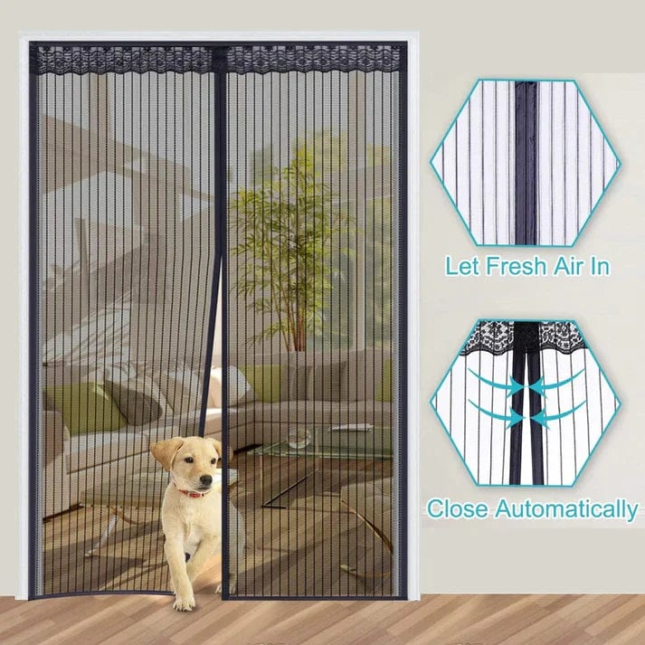 Mosquito Net For Windows And Doors Mesh Door Window Nets  - The Smart Magic Mesh Mosqout™️ Poshure®