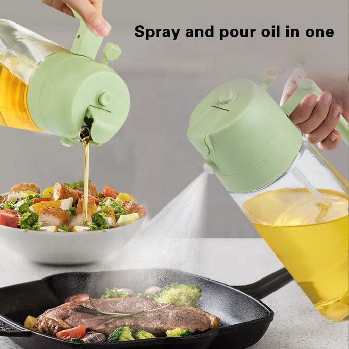 Oil Dispenser Cooking Food Canister Container Oil Bottle For Kitchen - Oilyx™️ Large 500ml Oilyx™️ Poshure