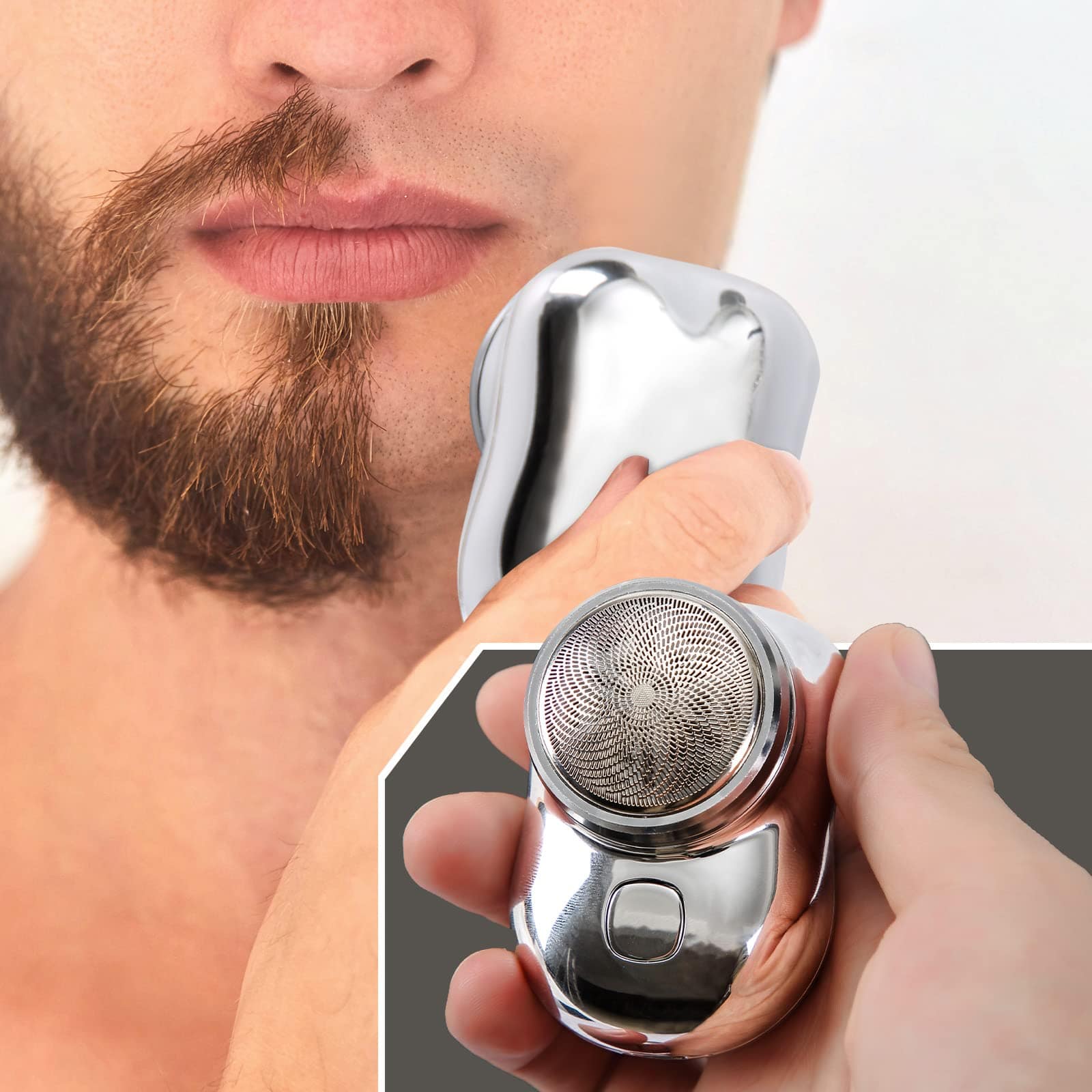  Razor For Women And Men Mini Portable Electric Shaver - Mini Portable Electric Shaver for Men and Women Glidex™️ Poshure®