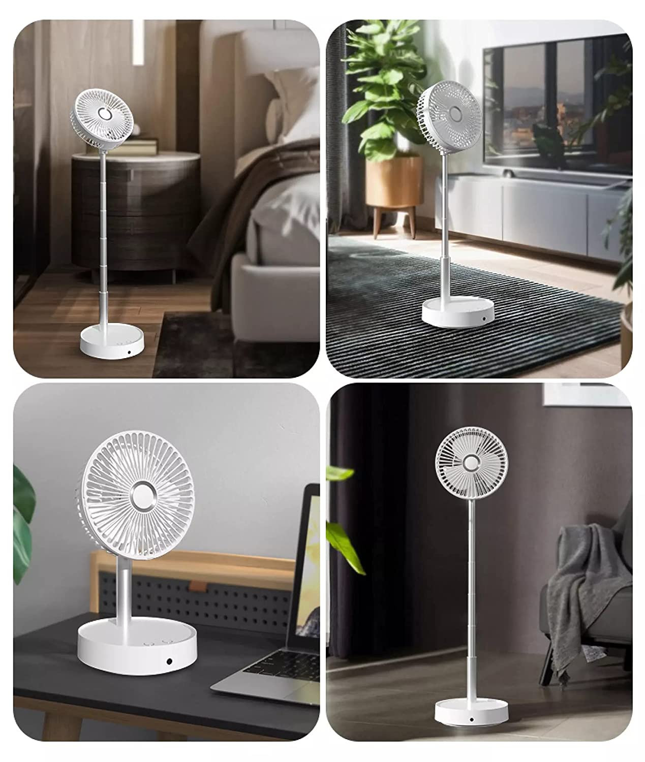 Table Rechargable Fan Cool Small Fan High Speed Desk Table Fan - Swify™️ Powerful Rechargeable High Speed Table Desk Fan Poshure®