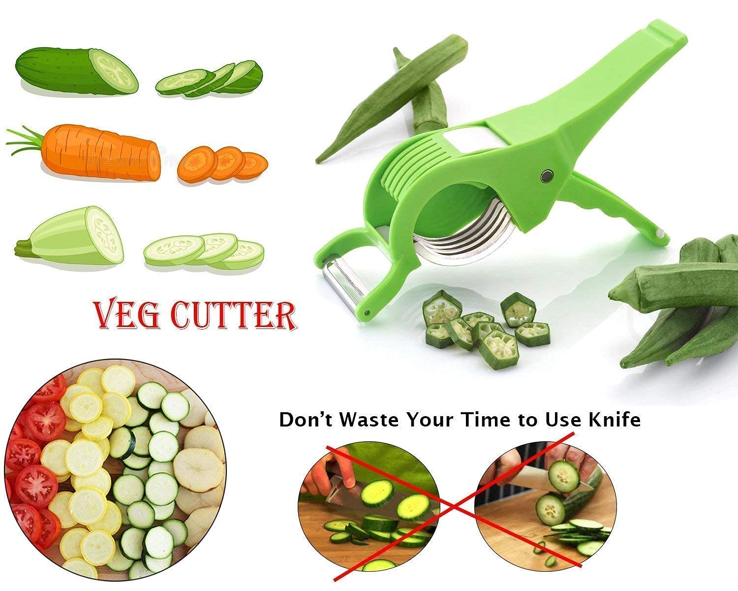 Vegetable Cutter Slicer And Peeler Food Cutter Fruit peeler - SwiftPEEL™️ SwiftPEEL™️ Poshure®