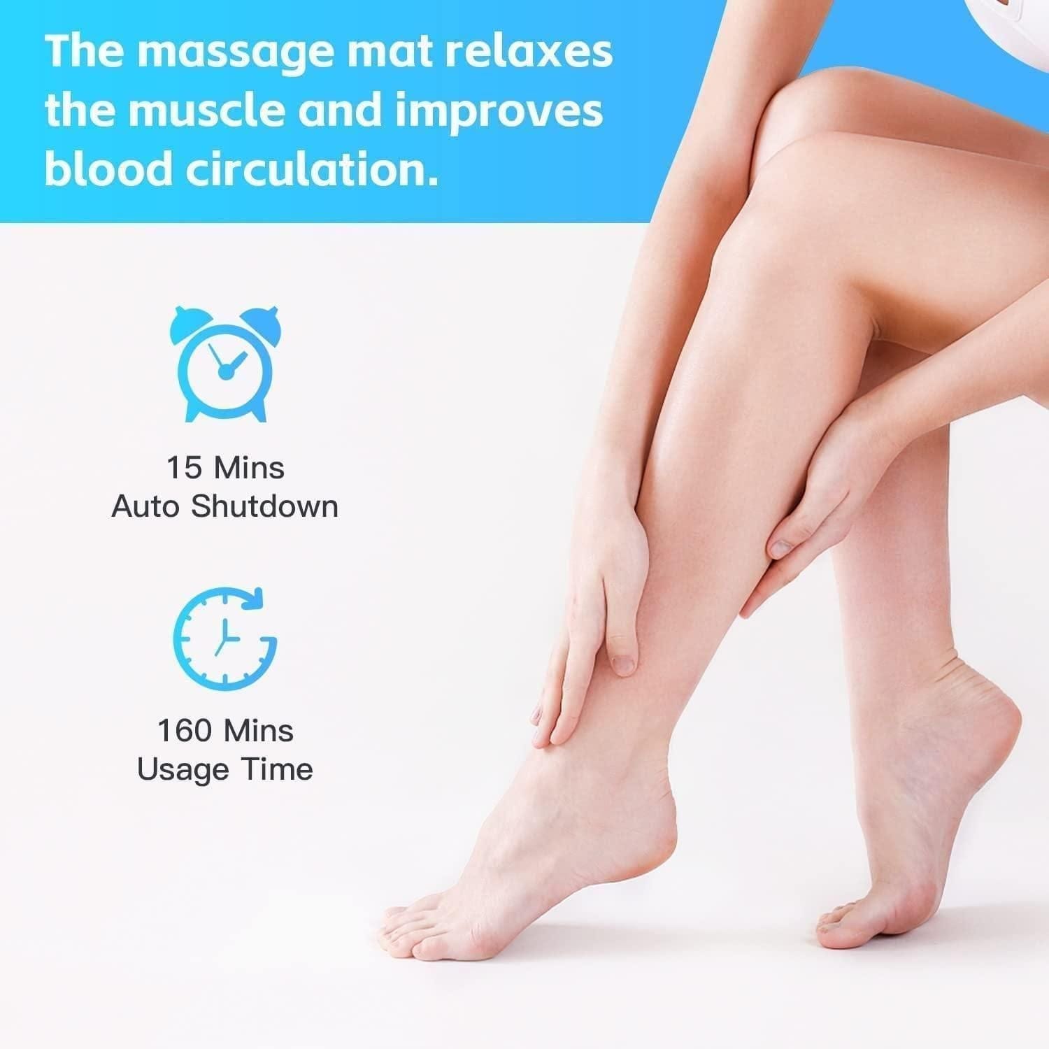 Vibrating Bubble Electric Ems Foot Massager Pad Poshure®