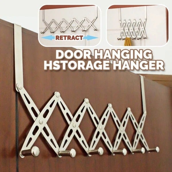 [ 6 Hook ] Stainless Steel Door Hanging Hanger Hook Poshure®