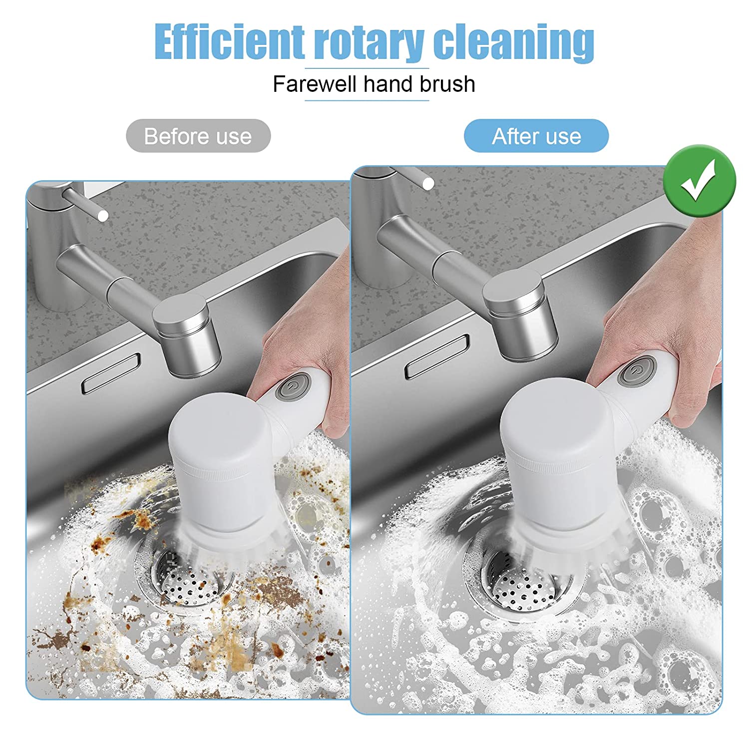 Bathroom Cleaning Brush Electric Scrubber Brush For Bathroom - Scruzzle™️ Scruzzle™️ Poshure®