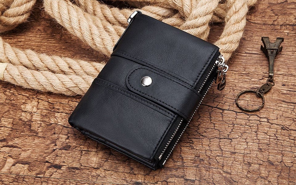 Buy CHE BE SMITH Genuine Leather Wallet For Men & Boy Perfect Gift Solution  For All Occasion | Color : Black Online at Best Prices in India - JioMart.