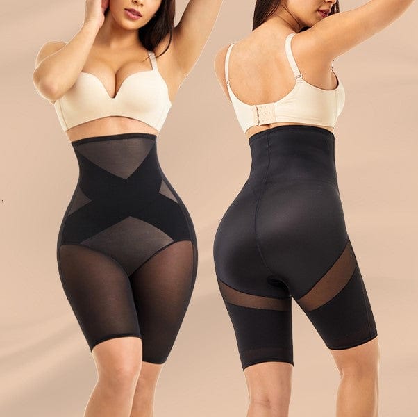 KROYWEN 4-in-1 Shaper - Tummy, Back, Thighs, HIPS - Efffective Seamless  Tummy Tucker Shapewear- Women’s Control Body Shaper_Beige Color_ Fit Size  30