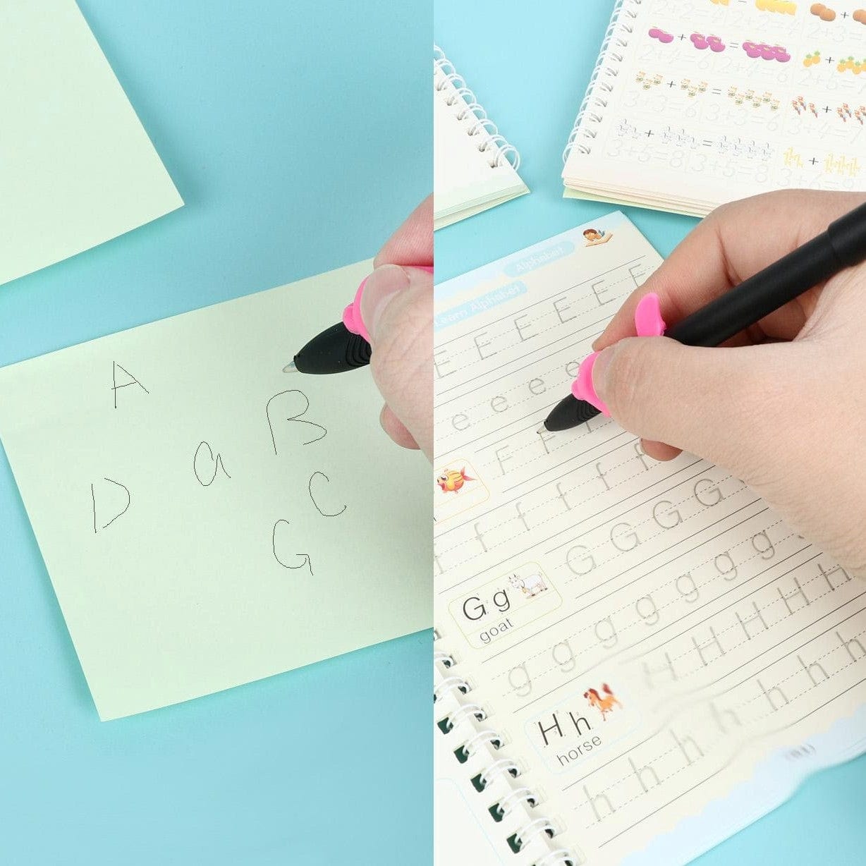 Handwriting Practice Letters ABC Tracing Sheets kindergarten - Writiox™ Writiox™ - BUY 1, GET 4 FREE Poshure®